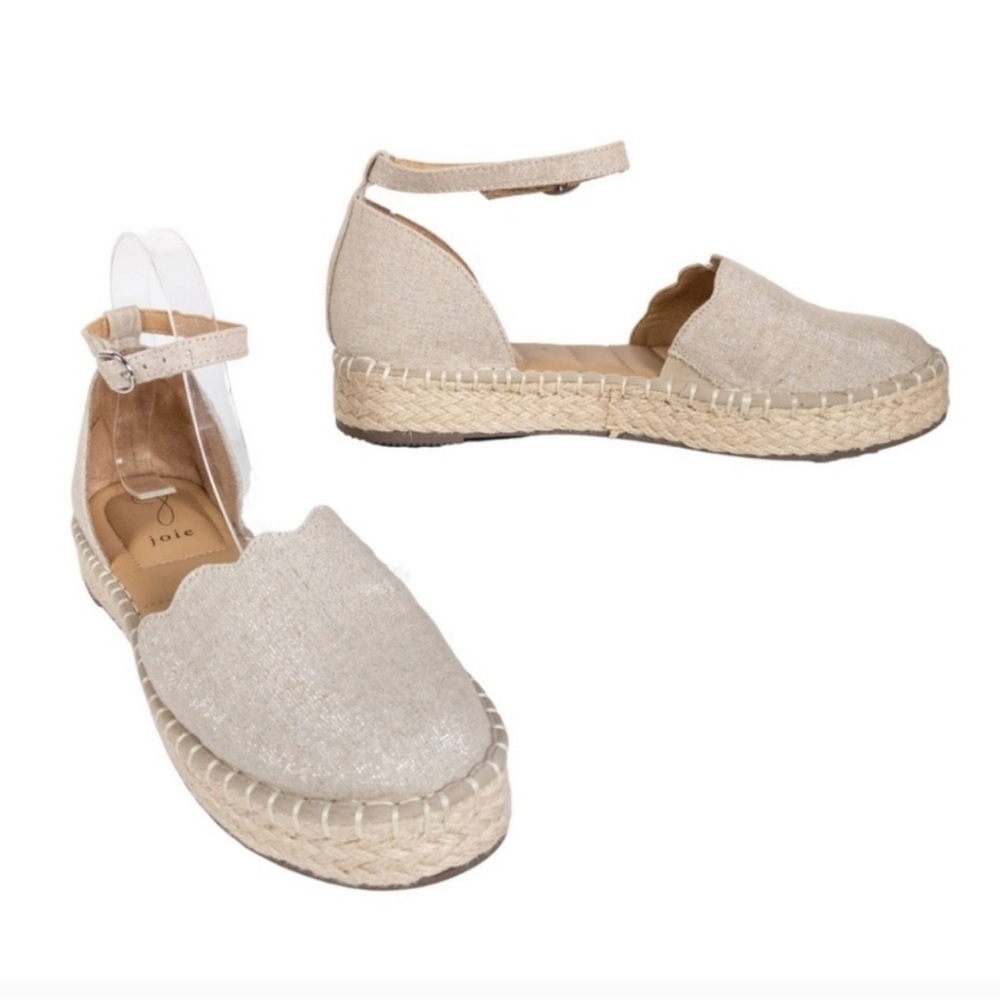 Joie Women's Cream Espadrilles 8 - Picture 2 of 3